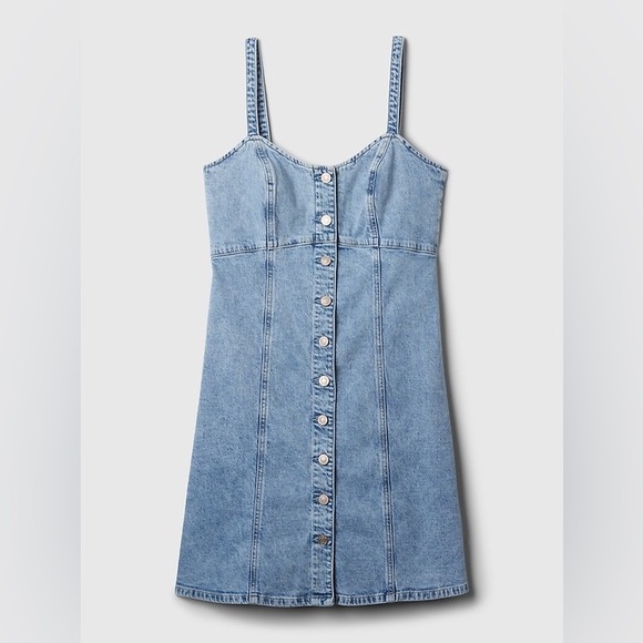 GAP Dresses & Skirts - Gap Denim Mini Dress Size 4